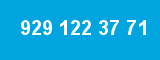 929 122 37 71